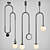 Modern Design Lighting Trio: Newton, Ingny, Ner 3D model small image 2