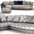 Noonu Sofa: Elegant & Modern Design 3D model small image 4