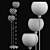 Ilaria Triple Floor Lamp: Elegant and Versatile Lighting 3D model small image 4