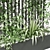 Vertical Greenery Box Set 124 3D model small image 4