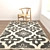 Versatile Set of 8 Rugs 3D model small image 4