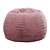 Cozy Comfort Bean Bag Chai 3D model small image 5