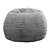 Cozy Comfort Bean Bag Chai 3D model small image 6