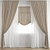 Polygonal Curtain Model: High Quality, Multiple Formats 3D model small image 1