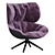 Sleek TABANO Armchair by B&B 3D model small image 4