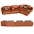 Retro Chic: Get-Back-Sofa by Poltrona 3D model small image 2