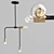 Minimalist Chandelier: ODDER 3D model small image 1