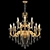 Crystal Cascade Pendant Lamp 3D model small image 1