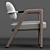 Giorgetti Elsa Chair: Sleek, Stylish, and Comfortable 3D model small image 3