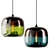 Colorful Hanging Glass Pendant 3D model small image 1