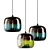 Colorful Hanging Glass Pendant 3D model small image 4