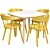 OMTÄNKSAM Table Chair - Comfort and Style in One 3D model small image 1