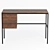 Modern Pontes Desk: Stylish and Functional 3D model small image 2