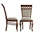 Classic Caesar 3 Dining Set 3D model small image 4