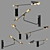 Swing-Arm Bird Wall Lamp 3D model small image 3