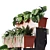 Versatile 113 Plant Stand: Stylish Garden Décor 3D model small image 3