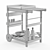 Acaccia Garden Trolley 3D model small image 9