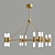 Sleek Molecular Chandeliers: GRAPHITE 3D model small image 2