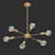 Sputnik-inspired Sphere Chandelier - Jankowski 3D model small image 1