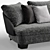 Luxury Minotti Lawson Sofa 3D model small image 4