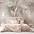 MasterFresok Photowall Murals: Customizable, Waterproof, Stunning 3D model small image 2