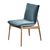 E004 Embrace Chair: Oak & White Oil 3D model small image 2