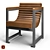 Punto Group Chair: Sleek Design by Sineu Graff 3D model small image 5