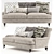 Luxury Jules Sofa: Impeccable Comfort 3D model small image 1