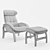 Relaxing Wave Chair 3D model small image 3