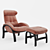 Relaxing Wave Chair 3D model small image 5