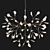Ethereal Blossom Chandelier 3D model small image 1