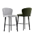 Title: Sleek Minotti ASTON Stool - Contemporary Chic! 3D model small image 6