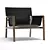 Pablo Armchair: Timeless Elegance 3D model small image 1