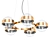 Leandra Chandelier: Elegant Lighting Solution 3D model small image 1