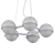 Leandra Chandelier: Elegant Lighting Solution 3D model small image 2