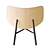 Stylish Hay Dapper Lounge Chairs 3D model small image 4