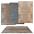 Versatile Set of 6 Rugs: No 287 3D model small image 1