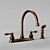 Rustic Elegance: Waterstone & Kingston Faucets 3D model small image 5