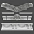 Elegant Gypsum Cornices: Sabur 3D model small image 2