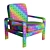 Director's Delight: Dyrlund 8405 Armchair 3D model small image 7