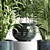 Title: Handmade Metal Vase Indoor Plant Collection 3D model small image 6