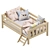 Ernie Children's Bed with Side Board and Stairs 3D model small image 3