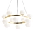 Sleek Modern SANNE Chandelier 3D model small image 1