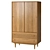 Quilda Wardrobe - Vintage-Inspired Storage Solution 3D model small image 1