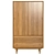 Quilda Wardrobe - Vintage-Inspired Storage Solution 3D model small image 2