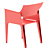 Elegant Pedrera Chair: Perfectly Sized 3D model small image 2
