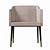 Sunpan Carter Wide Armchair 3D model small image 3