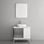 Sleek Modern Bathroom Cabinet | No. 121 3D model small image 5