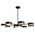 Elegant Gonzaga Chandelier 3D model small image 1