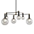Elegant Cordova Chandelier 3D model small image 1